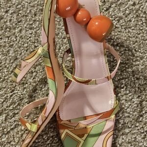 Colorful Strappy Women's Sandals